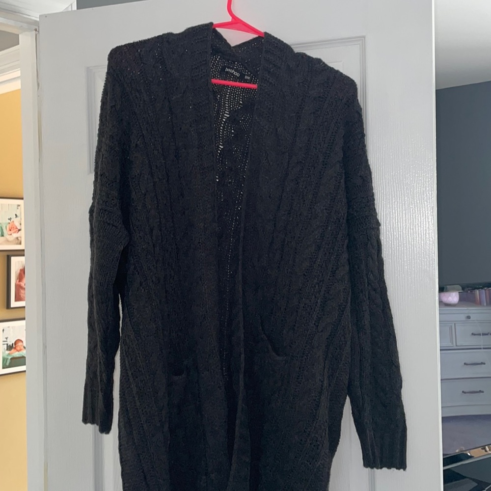 Women cable cardigan
